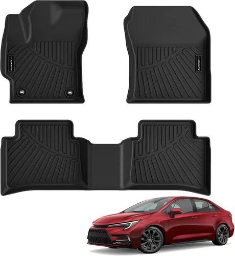 Miniatura 10 de Auxko Alfombrilla de carga para todo tipo de clima, apta para Toyota 4Runner 2026 2025 de 5 plazas, versión de gasolina, accesorios protectores, sin