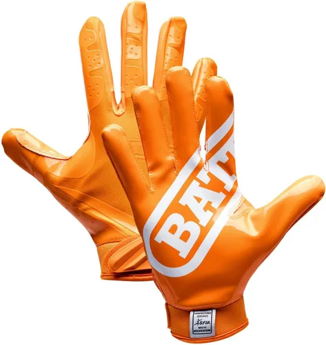 Miniatura 11 de Battle Guantes de fútbol con receptor ancho de doble amenaza, agarre ultra adherente, ajuste de compresión