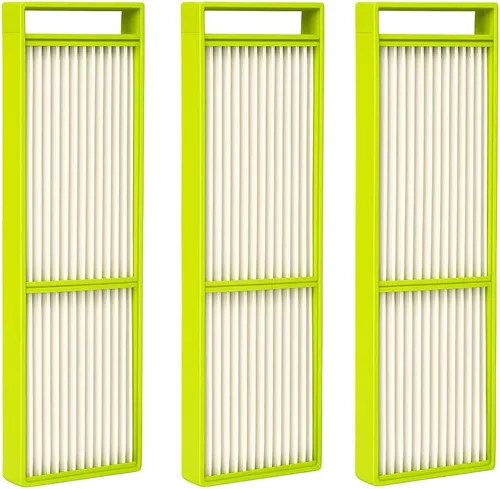 Nispira Filtro HEPA verdadero compatible con purificador de aire parte TF50-Carbon HEPA-Fresh. 3 paquetes