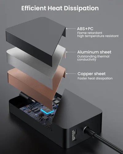 Miniatura 5 de Microsoft Surface - Adaptador de fuente de alimentación de 44 W, compatible con Surface Go 2, Laptop Go 3, Book 2, Pro 7, Pro X, funciona con 36 W