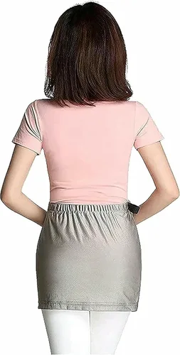 Miniatura 3 de EMF Anti-Radiación Ropa, Anti-Radiación Vestidos Maternidad Protección Radiación Vientre Banda 5G Anti-Radiación Embarazo Ropa Plata ~