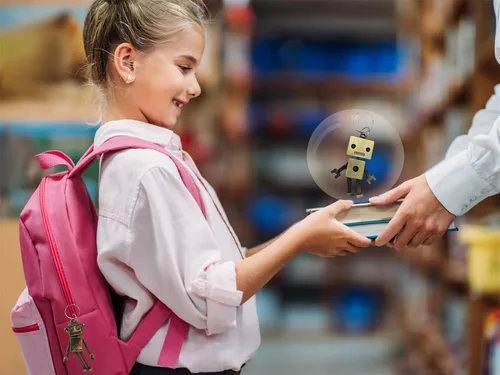Miniatura 4 de 12 paquetes de robots de metal pequeños a granel para la escuela, regalos de fiesta de verano y premios de fin de año para estudiantes de profesores