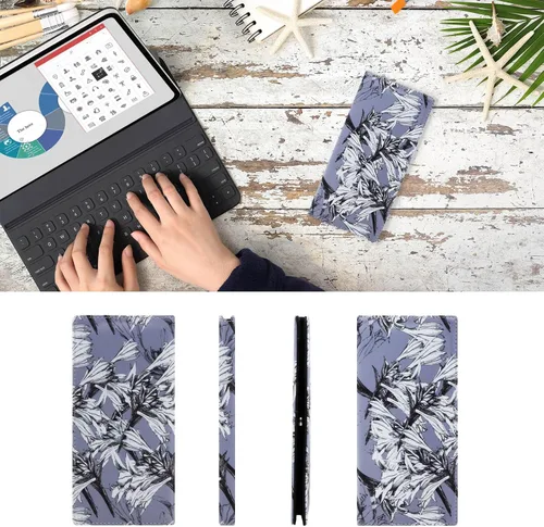 Miniatura 122 de HUA ANGEL Billetera para mujer, ultra delgada y delgada, con bloqueo RFID, tarjetero de crédito, doble embrague, carteras largas, regalo para A-ámbar