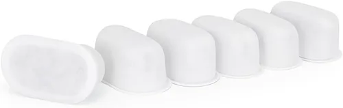 Nispira UNIV1CFLTR6PK - Filtro de agua de repuesto para cafetera de goteo especial GE Cafetera G7CDABSSTSS, G7CDAASSTSS, C7CDAAS3PD3, C7CDAAS4PW3, 6