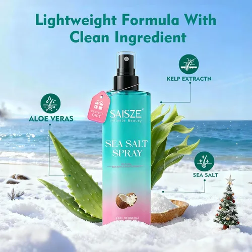 Miniatura 4 de Spray de sal marina para mujeres y hombres, regalos del día de San Valentín, artículos esenciales de viaje, ondas de playa texturizadas y volumen
