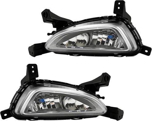 Miniatura 11 de Compatible con luces antiniebla Hyundai Accent 2012-2017 con DRL y intermitente, kit completo con interruptor y arnés (versión LED)