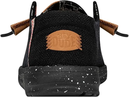 Miniatura 5 de Hey Dude Wendy - Zapatos de lona lavada para mujer Mocasines con cordones para mujer cómodos y ligeros
