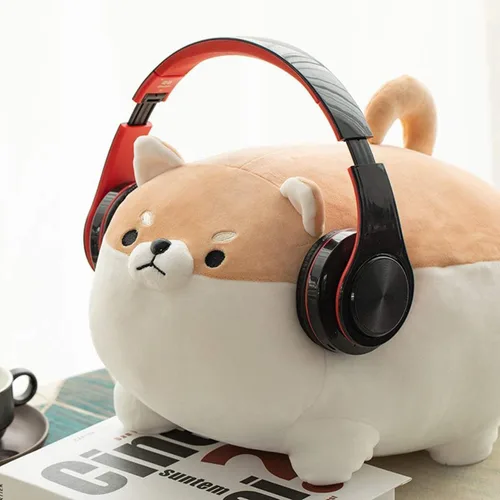 Miniatura 4 de Auspicious beginning Peluche de Corgi de 8 pulgadas - Peluche de Shiba Inu, Peluches de Corgi Animales de Peluche Perrito de Peluche, Peluches