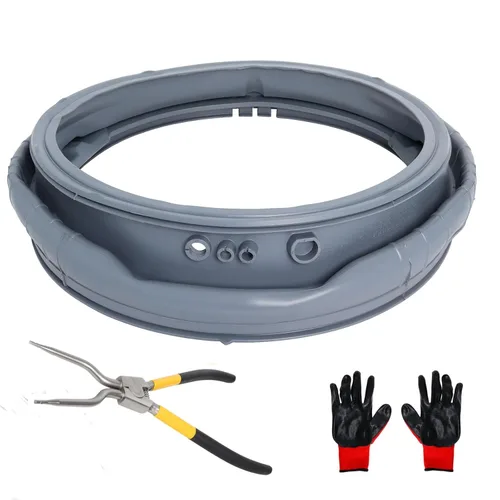 WM3470HVA, WM3570HVA Junta de sello de fuelle de puerta de lavadora compatible con lavadora LG Kenmore WM3570HWA, WM3770HWA WM3470HWA, WM3575CW,