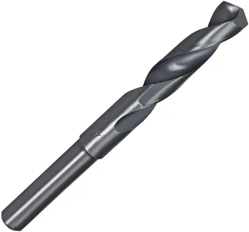 Miniatura 8 de Auniwaig Broca de vástago reducido de 0.51 "0.512 in rodante de nitruración de óxido negro de acero de alta velocidad HSS 6542 para placa
