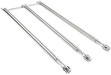 GasSaf Tubo de quemador de repuesto para Weber 7508 Genesis Silver B & C, Genesis Gold B & C, Spirit 700 E-310 E-320, Weber 900 y otros modelos, kit