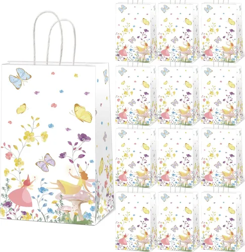 Miniatura 17 de gisgfim 12 bolsas de arte de pintura prémium con temática artística de cumpleaños, bolsas de golosinas, suministros de regalo, bolsas de regalo