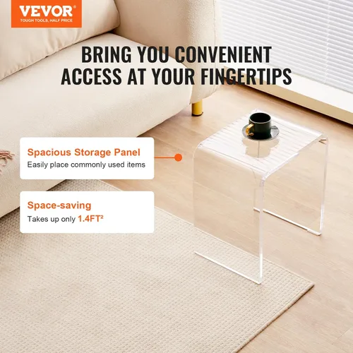 Miniatura 4 de VEVOR Acrylic End Table