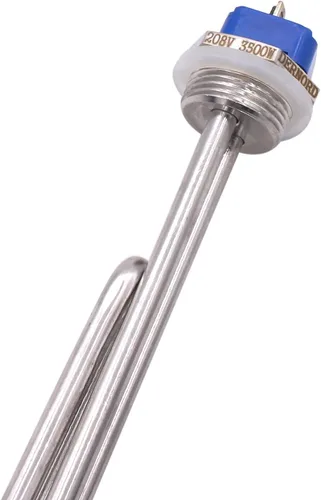 Miniatura 5 de DERNORD Elemento calentador de agua plegable atornillado de 3500W 208V - densidad de baja vatio