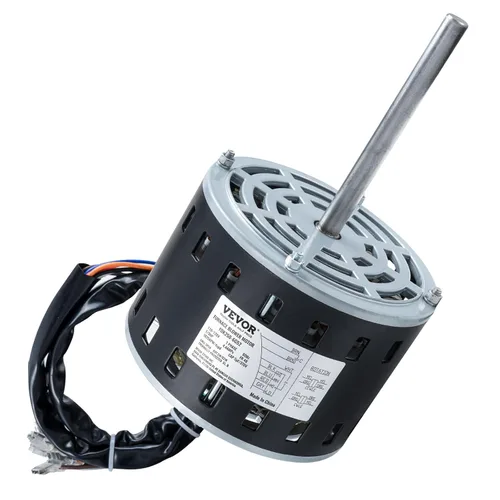 Miniatura 4 de VEVOR Motor soplador de horno de 1/3HP, 110/120V 4.4Amps, 1075RPM 4 velocidades, rotación CW/CCW, 48 marcos de 5.2 pulgadas de longitud del eje