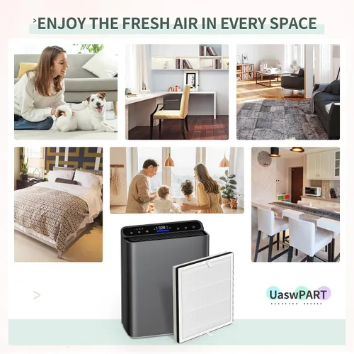 Miniatura 8 de Filtro de aire Europa compatible con Afloia Europa Air Puri-Fier, 3 en 1 H13 True HEPA filtro adecuado para reemplazo de filtro Europa Air
