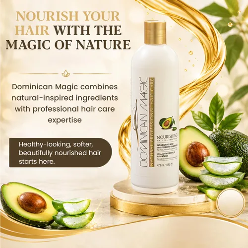 Miniatura 7 de Dominican Magic Champú con nutrientes, 15.87 onzas