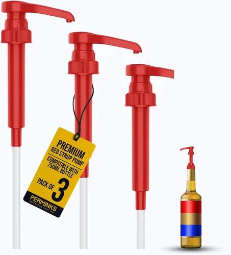 Miniatura 15 de Bomba de jarabe compatible con botellas Torani y Davinci (25.4 oz - 750 ml) (Negro)