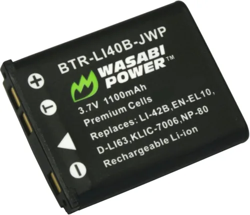 Miniatura 4 de Wasabi Power Batería (paquete de 2) y cargador para Nikon EN-EL10 y Nikon Coolpix S60, S80, S200, S210, S220, S230, S500, S510, S520, S570, S600