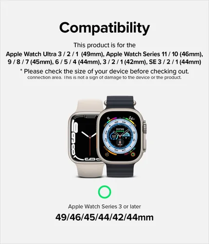 Miniatura 2 de Ringke Sports Air Loop compatible con Apple Watch Band de 1.929 in, 1.811 in, 1.772 in, 1.732 in, 1.654 in, nailon ligero transpirable para mujeres