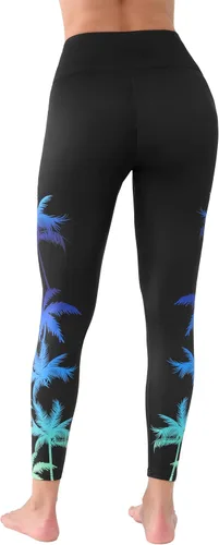 Miniatura 82 de ATTRACO Pantalones de natación de talle alto - Leggings de natación para mujer