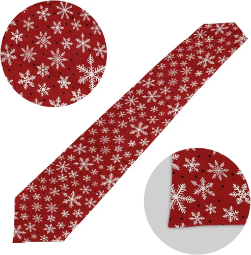 Miniatura 5 de MNSRUU Camino de mesa, copos de nieve y estrellas, invierno, Navidad, comedor, mesa auxiliar, camino de mesa auxiliar para boda, granja, hogar