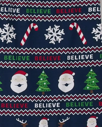 Miniatura 3 de The Children's Place Baby Christmas Pajamas, Cotton