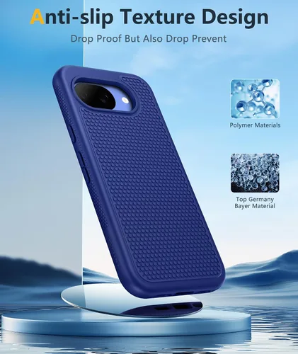 Miniatura 849 de FNTCASE Funda para iPhone 17 Pro: Fundas delgadas translúcidas de color azul claro compatibles con MagSafe, protección completa de la cámara