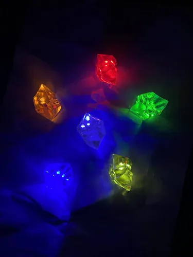 Gema infinita de inducción inalámbrica los mejores Thanos con piedras de bricolaje piedra de guerra infinita imanes iluminados tiempo Marvel