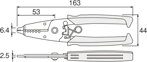Miniatura 6 de Hozan P-967 Pelacables para alambre fino
