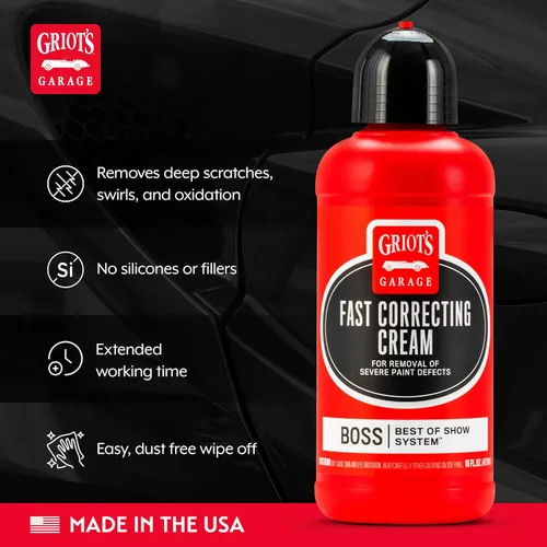 Miniatura 3 de Griot's Garage Crema de corrección rápida B110P BOSS – 16 onzas
