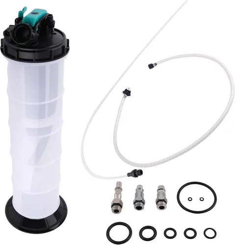 Miniatura 10 de maXpeedingrods Extractor de fluido manual de 2.5 galones/9.5L, bomba extractora de aceite automotriz, bomba de llenado de transmisión, cambiador