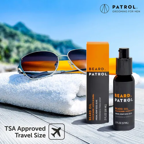 Miniatura 6 de Bump Patrol Beard Patrol - Aceite para barba para hombres – Suero de aseo natural y acondicionador de bigote, suaviza, suaviza y fortalece