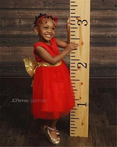 Miniatura 3 de Vestido Fkkfyy con flor, vestido para boda, para niña de 0-12 meses