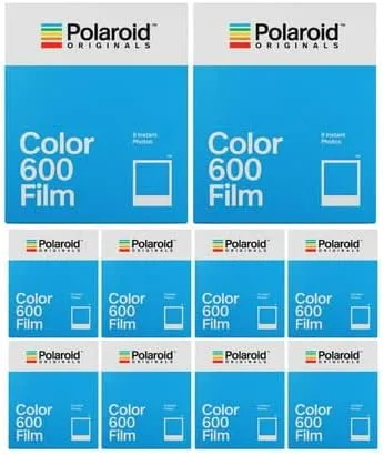Polaroid Originals Classic - Película instantánea a color para 600 cámaras (80 exposiciones)
