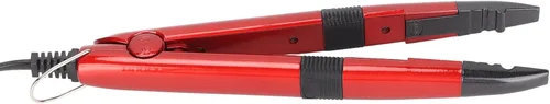 Miniatura 8 de Hierro de extensión de cabello, conector ergonómico de regulación de temperatura, conector de extensión de cabello, herramienta de hierro, varita