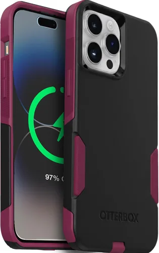 Miniatura 14 de OtterBox Funda para iPhone 14 Pro Max (solamente) de la serie Commuter - Dont BE azul (azul), delgada y resistente, apta para bolsillo