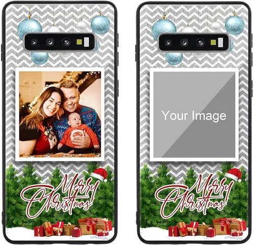 Miniatura 576 de Funda de teléfono personalizada para Samsung Galaxy S22+ / S22 Plus 5G, funda de TPU suave de vidrio templado antiarañazos personalizada con foto