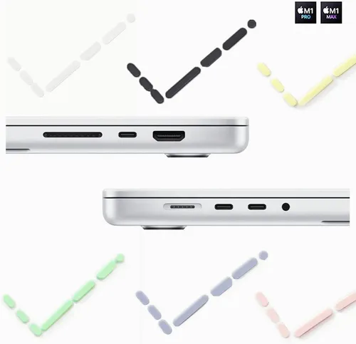 Miniatura 6 de Se7enline Funda rígida compatible con MacBook Pro 2021-2025 de 14 pulgadas para A3434 A2442 A2779 A2918 A2992 A3112 A3401 M5 M4 M3 M2 M1 y teclado