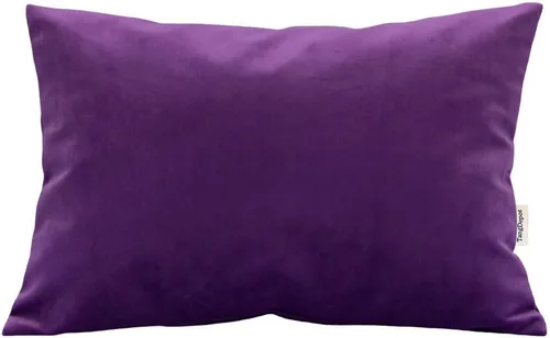 Miniatura 130 de TangDepot - Funda de almohada lisa de terciopelo, funda de cojín supersuave de lujo, muchas opciones de colores y tamaños