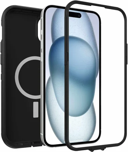 Miniatura 4 de OtterBox Funda para iPhone 15 Plus y iPhone 14 Plus Defender Series XT, color negro, sin pantalla, resistente, se ajusta a MagSafe, accesorio