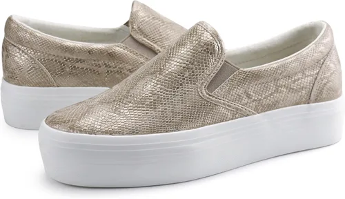 Miniatura 3 de JABASIC Mocasines de plataforma sin cordones para mujer, mocasines cómodos y casuales