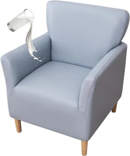 Miniatura 20 de FUANGUI Funda para Sillón de Banquete con Brazos Fundas para Sillas Elásticas Funda para Sillón Club Funda Suave para Sillón Sofá Cubiertas 03