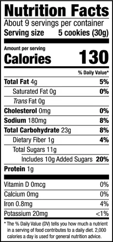 Miniatura 6 de Mi-Del Galletas Snaps de Vainilla - Galletas Crujientes de Vainilla - Certificadas Sin GMO, 0g de Grasa Trans, Galletas Saludables (Paquete de 8)