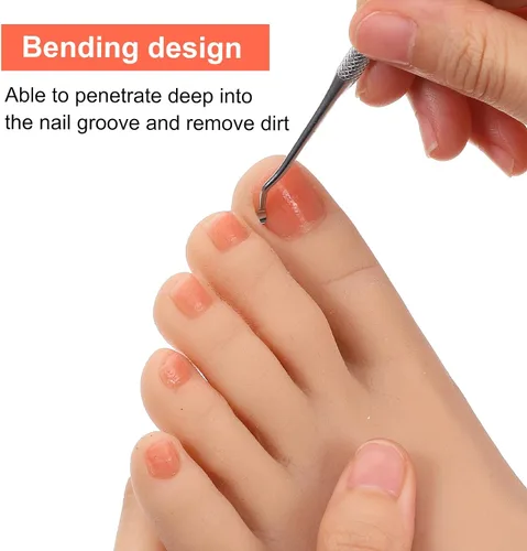 Miniatura 6 de (50+2) Juego de corrector de uñas encarnadas con cortaúñas, kit profesional de eliminación de uñas encarnadas sin dolor con levantador, tira de uñas