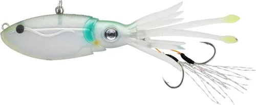 Miniatura 9 de Nomad Design Señuelo de pesca vibratorio patentado original de Squidtrex – Señuelo de plástico suave TPE con aroma añadido para agua salada con Cali