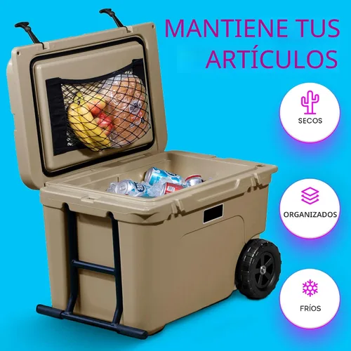 Miniatura 2 de Red para hielera para almacenamiento en seco y organización – Compatible con YETI, RTIC, Ninja, Igloo, Coleman, Lifetime, Pelican Ice Chests