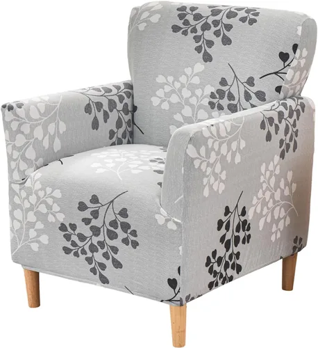 Miniatura 91 de Fundas de jacquard para sillón de banquete, fundas suaves para sillón, fundas elásticas de 1 pieza para sala de estar, funda antideslizante