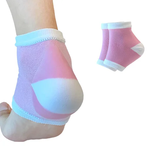Miniatura 10 de Calcetines hidratantes de talón de gel para reparar el talón seco y agrietado, suaviza, calma y revitaliza tus pies, para hombres y mujeres