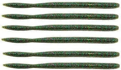 Z-man FAT725-92PK6 Señuelos Mag FattyZ, 7 1/4 pulgadas de longitud, caramelo de sandía, paquete de 6